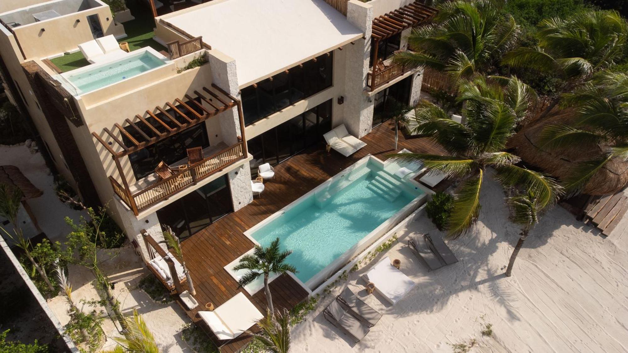 Pousada Tulumar Beachfront Luxury Villa- Full Service Tulum